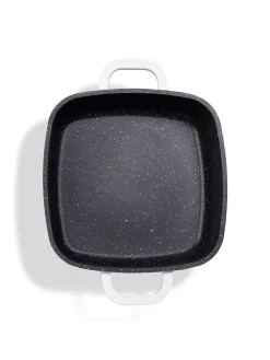 2tlg. Set: Servierpfanne - (L)20 x (B)20 cm