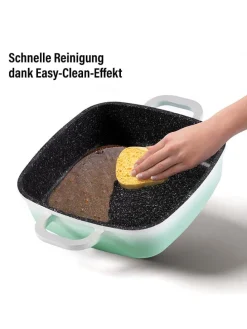 2tlg. Set: Servierpfanne - (L)20 x (B)20 cm