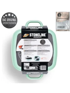 2tlg. Set: Servierpfanne - (L)20 x (B)20 cm