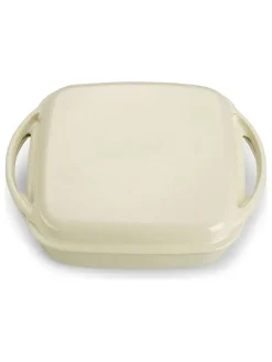 2tlg. Set: Universalbräter in Creme - (L)31 x (B)25,5 cm