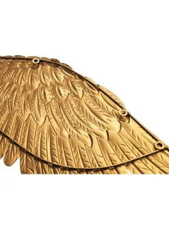 2tlg. Set Wandobjekt ANGELO24 in Gold