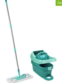 2tlg. Set: Wischtuchpresse "Profi XL Mobile" in Türkis