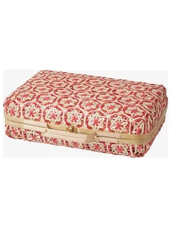 2tlg. Spiel-Koffer-Set in Pink/ Beige