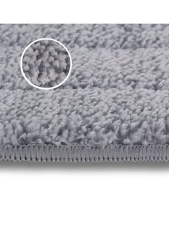 3tlg. Sprühwischer- Set in Weiß/ Grau