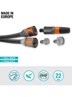 6tlg. Textilschlauch-Set 