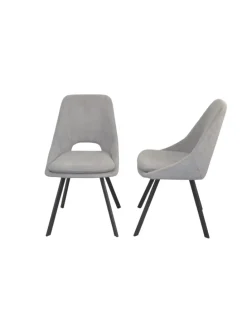 5tlg. Tischgruppe bestehend aus 4 Stühlen und 1 Esstisch in schwarz