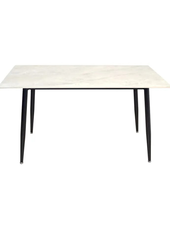 5tlg. Tischgruppe 1Esstisch, 4Polsterstühle in grün