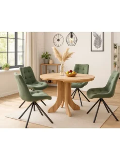 5tlg. Tischgruppe Mascha in grün