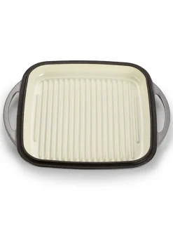 2tlg. Universalbräter mit Deckel in Grau - (B)25,5 x (H)31 x (T)5 cm