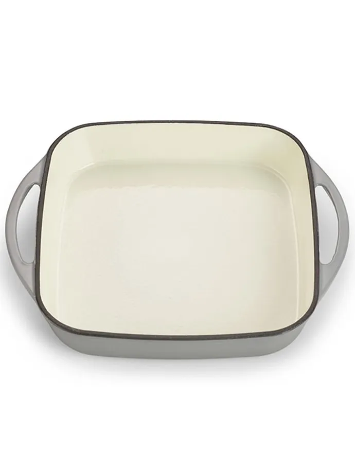 2tlg. Universalbräter mit Deckel in Grau - (B)25,5 x (H)31 x (T)5 cm