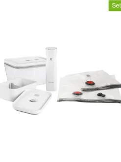 7tlg. Vakkumierset in Weiß/ Grau