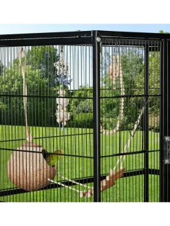 7-tlg. Vogelspielzeug in Natur