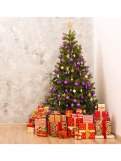 110-tlg. Weihnachtskugeln Set in Pink