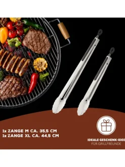 2tlg-Set Grillzangen