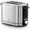 Toaster "Lono" in Silber/ Schwarz