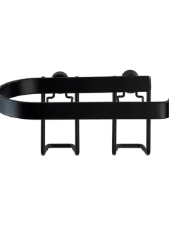 Toilettenpapierhalter "Classic Plus" in Schwarz - (B)15 x (H)7,5 x (T)10 cm