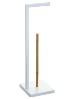 Toilettenpapierhalter in Weiß - (B)20 x (H)64,5 x (T)20 cm