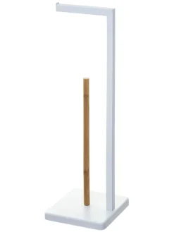 Toilettenpapierhalter in Weiß - (B)20 x (H)64,5 x (T)20 cm