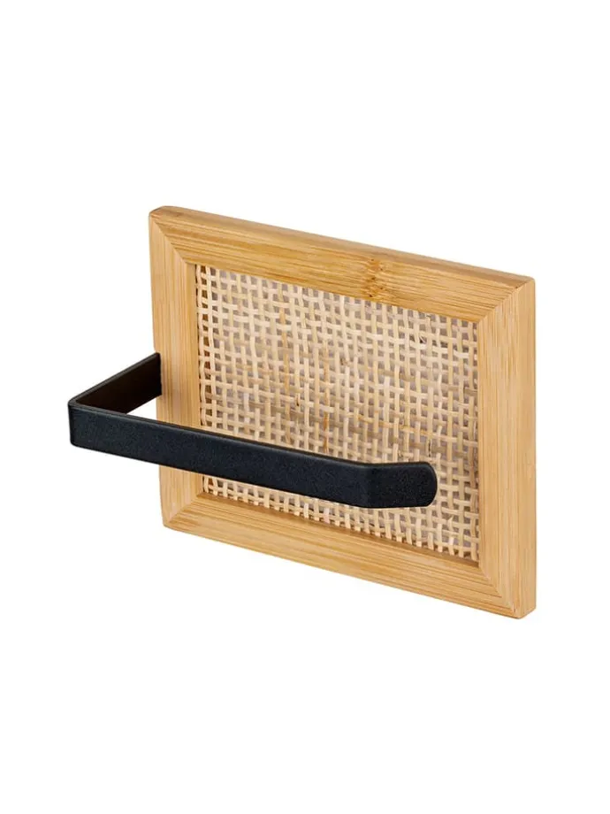 Toilettenpapierhalter in Hellbraun - (B)15 x (H)12 x (T)6,5 cm