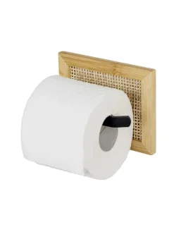 Toilettenpapierhalter in Hellbraun - (B)15 x (H)12 x (T)6,5 cm
