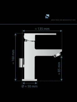 TOKYO II Waschtischarmatur, Chrom