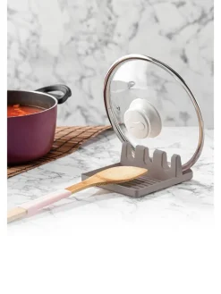 Topfdeckel-Halter in Grau - (B)17 x (H)5 x (T)13 cm