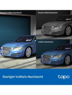 TP-LINK Kabellose Überwachungskamera Outdoor Tapo in Schwarz