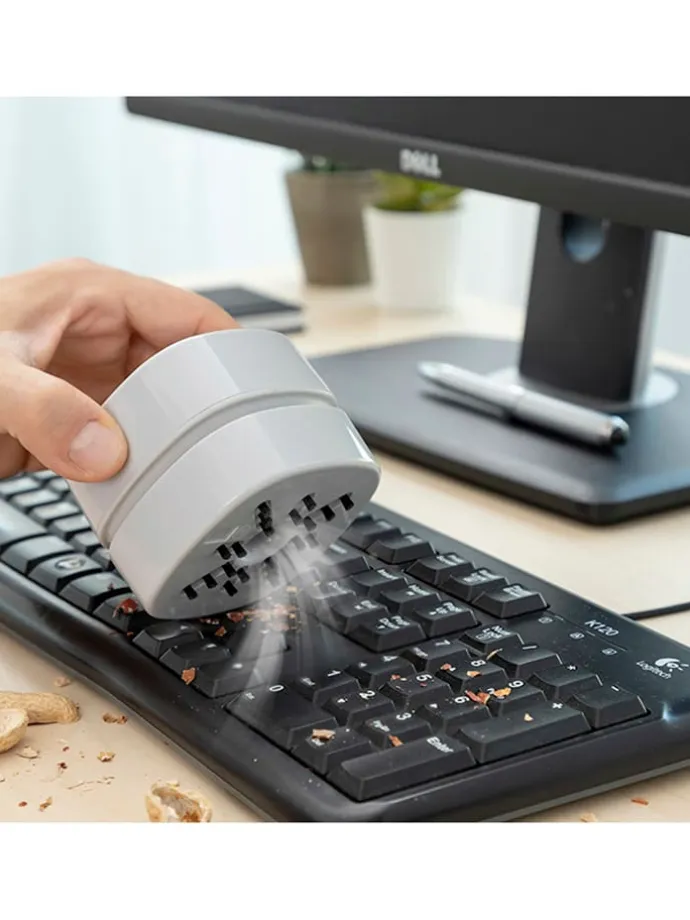 Tragbarer Mini-Desktop-Staubsauger - (B)7,5 x (H)7 x (T)6 cm