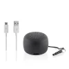 Tragbarer Wireless Mini-Lautsprecher - (H)2,5 x Ø 3,5 cm