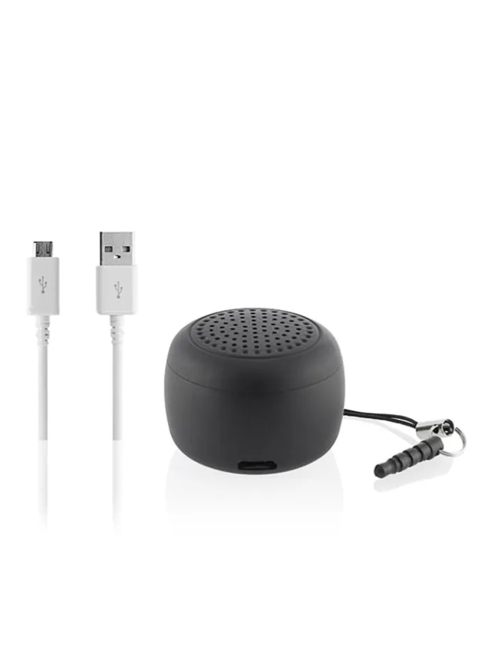 Tragbarer Wireless Mini-Lautsprecher - (H)2,5 x Ø 3,5 cm