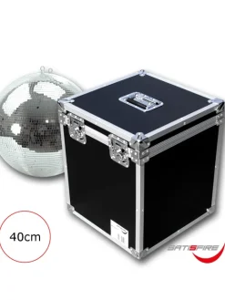 Transportkoffer für 40cm Discokugel in schwarz