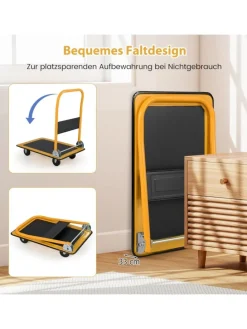 Transportwagen Klappbar bis zu 150 kg in Orange