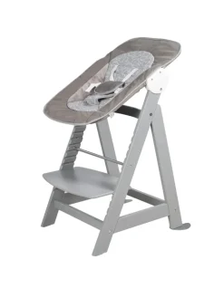 Treppenhochstuhl 'Born Up' Set 2in1 - 'Miffy' - mit Liegefunktion - Taupe