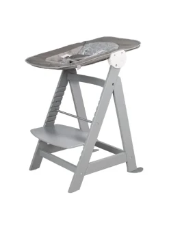 Treppenhochstuhl 'Born Up' Set 2in1 - 'Miffy' - mit Liegefunktion - Taupe