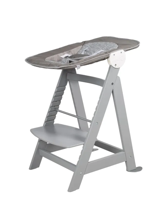 Treppenhochstuhl 'Born Up' Set 2in1 - 'Miffy' - mit Liegefunktion - Taupe