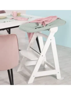 Treppenhochstuhl 'Born Up' Set 2in1 - 'roba Style' frosty green - ab Geburt