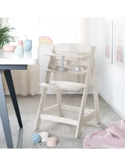 Treppenhochstuhl 'Sit Up Flex' - Hochstuhl mitwachsend aus Holz - Stone