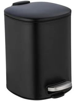 Treteimer "Alassio" in Schwarz - 5 l