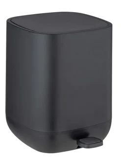 Treteimer "Davos" in Schwarz - 6,5 l