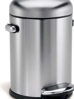Treteimer in Silber - 4,5 l