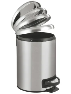 Treteimer "Leman" in Silber - 3 l