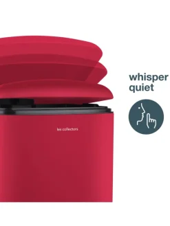 Tret-Mülleimer N°722 in Rot