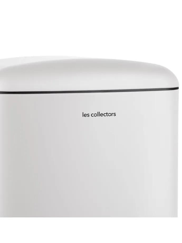 Tret-Mülleimer N°728 in Weiss Matt