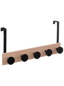 Türgarderobe in schwarz