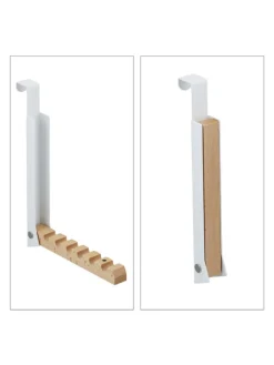 Türgarderobe "klappbar" in Weiß