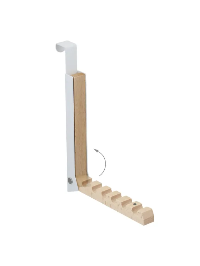 Türgarderobe "klappbar" in Weiß