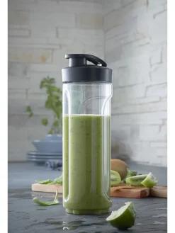 Trinkflasche "Kult X Mix & Go" in Schwarz - 0,6 l