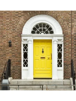 Türklopfer in Schwarz/Bronze