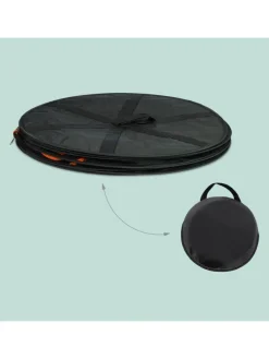 Trockennetz in Orange/Schwarz - 8 Ebenen