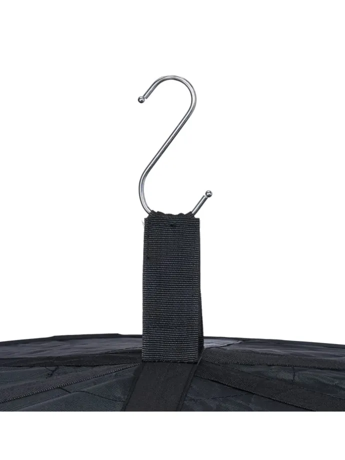 Trockennetz in Orange/Schwarz - 8 Ebenen